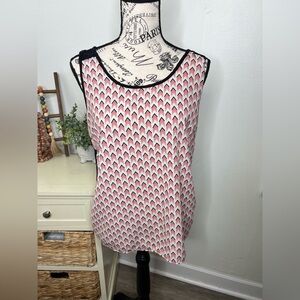 Pomelo Geometric Print Top